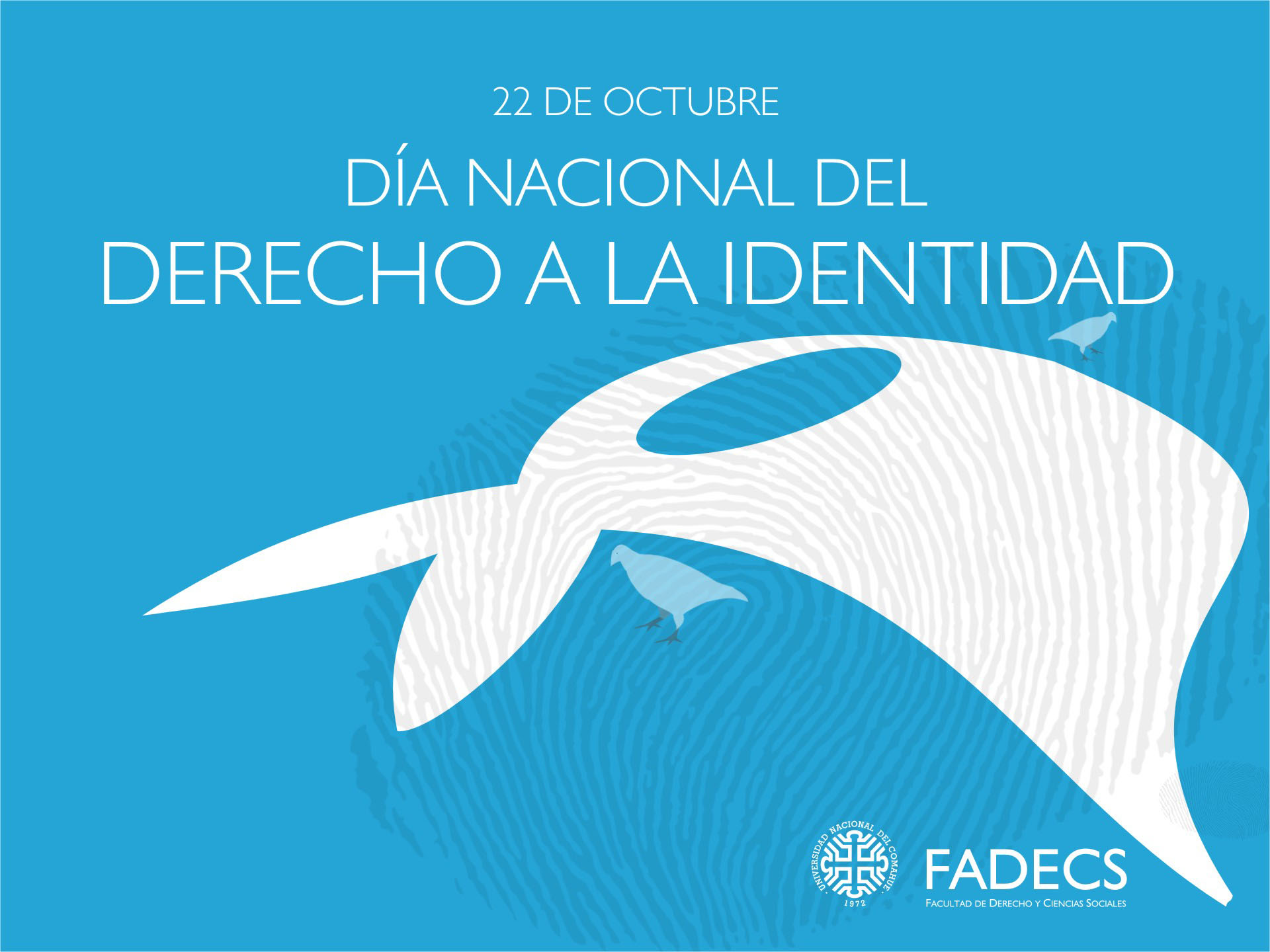 22 DE OCTUBRE - DÍA NACIONAL DEL DERECHO A LA IDENTIDAD